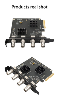 TY4SDI 4チャネル SDI 1080P 60fps ビデオキャプチャカード 空間節約ソリューション