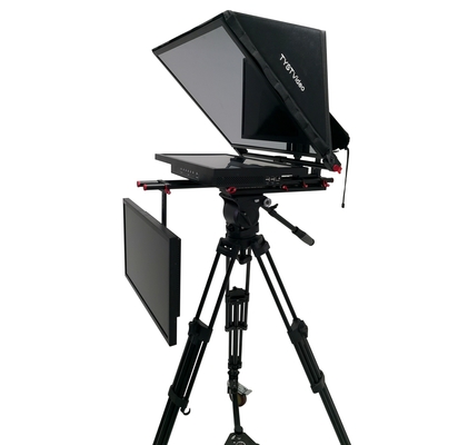 TY-24G2 Pro 24インチ デュアルスクリーンスタジオ テレプロンプター ニュース放送の究極のツール