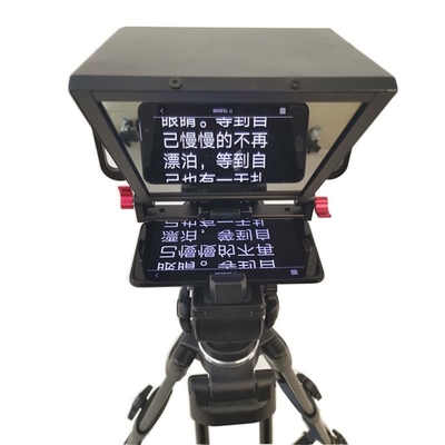 7-13インチタブレット テレプロンプターキット TYSTVideo ハイライトコーティングスクリーンと 8 kg 体重