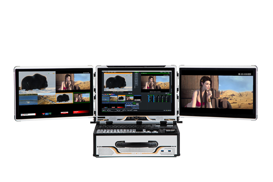 ライブ放送 オールインワンマシン TYSTVビデオガイドスイッチングステーションの 17.3インチ画面