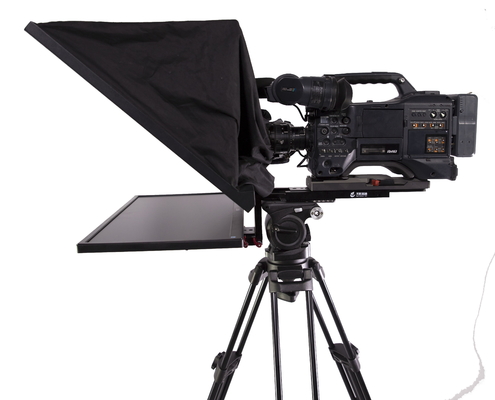 24インチ放送スタジオと10-30フィート距離のための2mmガラスフレームテレプロンプターキット