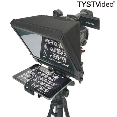 ライブスポーツ 携帯インタビュー スピーチ タブレット テレプロンプター TS310 7-13 インチ 1セット カメラ 2-20 フィート フライトケース
