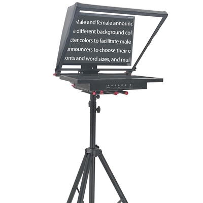 プロのテレビスタジオ機器 24インチ シングルスクリーン 自動鏡付き内蔵プロンプト