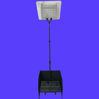 調整可能なガラス高さ 17インチ テレビビデオ会議とライブイベントのためのテレプロンプター