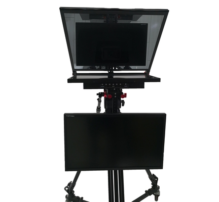 TYSTVideo ラジオ放送機器 ミニポータブルと24インチモニタ付きのテレプロンプター