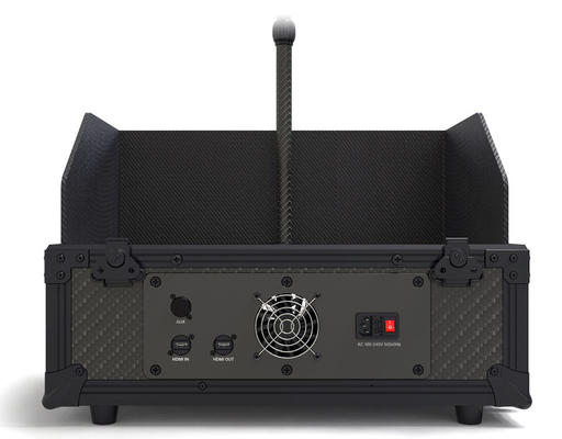 トークショースタジオ TYSTVideo制御ポータブルテレプロンプターとHDM入力