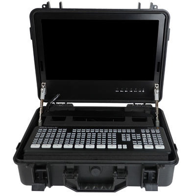 ブラックマジック ATEM スイッチーポータブルと保護用のプロフェッショナルブラックキャリーケース