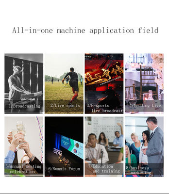 ライブストリーム放送スイッチ オールインワン 17.3 モニター ポータブルビデオステーション 1T ROM