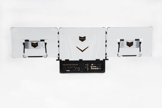 17.3" モニター オールインワン L100S3 携帯ビデオステーション 組み込み12チャンネルスイッチ