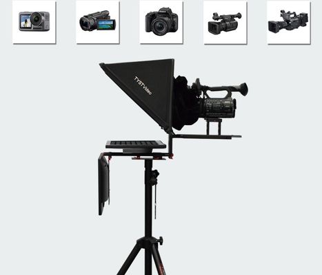 テレプロンプトと撮影が簡単になった スタジアム テレプロンプト 自動チェック鏡画面