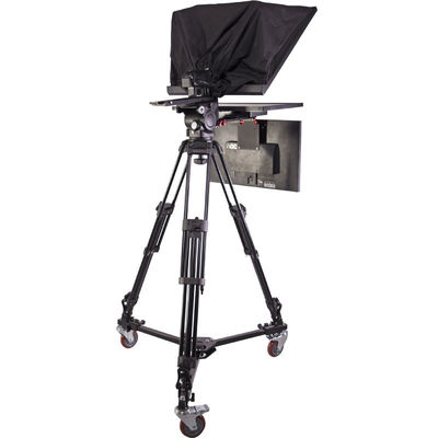 室内または室外 プロフェッショナル・スタジオ・テレプロンプター TS-T110/22D ダブルスクリーンキャスター PTZ