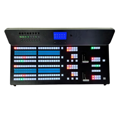 ブラックマジックのATEMコンステレーションとテレビスタジオシリーズのTYST制御パネル