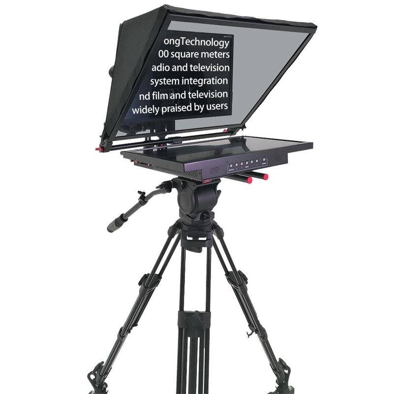 テキストと画像互換性 24インチ シングルスクリーン スタジオプレゼンテーション用 テレプロンプター