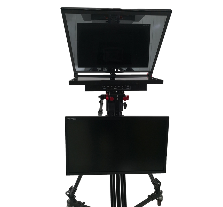 TYSTVideo ラジオ放送機器 ミニポータブルと24インチモニタ付きのテレプロンプター
