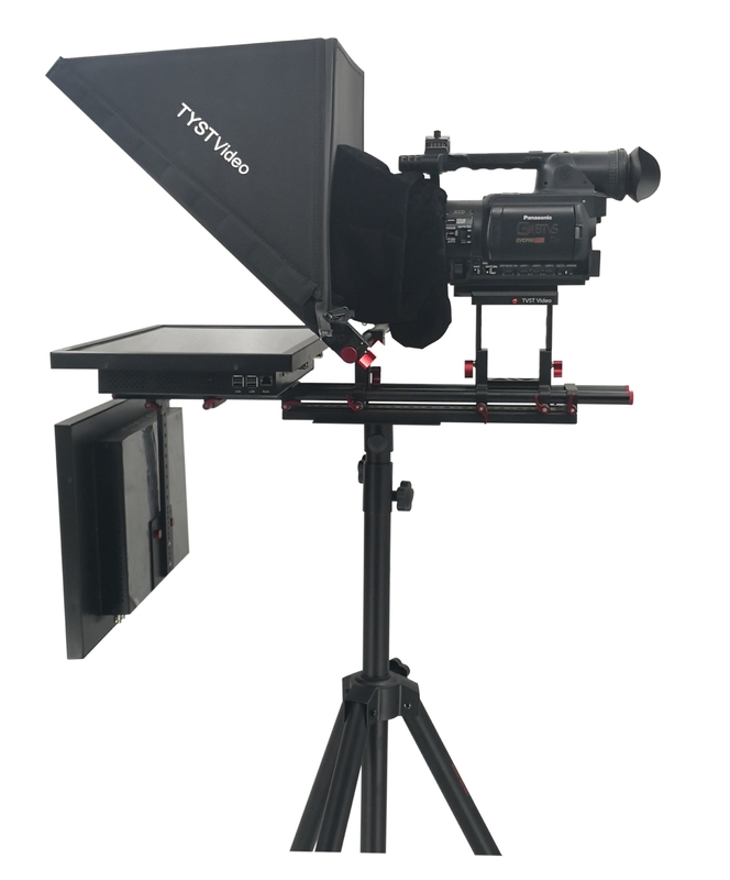 デスビュー TP150 ポータブルユニバーサル テレプロンプター HDMIモニター 256色の組み合わせ
