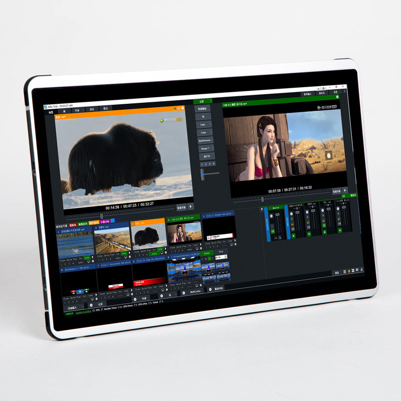 フェイスブック,ティクトック,YouTubeのプラットフォームでライブストリーミングを行うためのプライベート・モールド・オール・イン・ワン・マシン